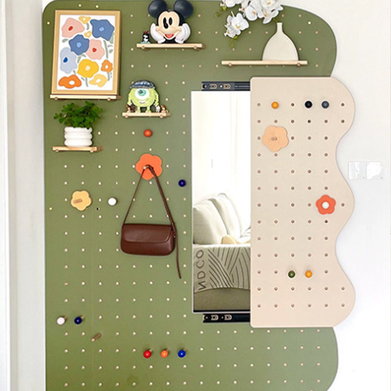 High-Quality Wood-Plastic Pegboard Accessories , Compatible with 15mm Holes, Strong and Durable Hanging Solution-海智集-