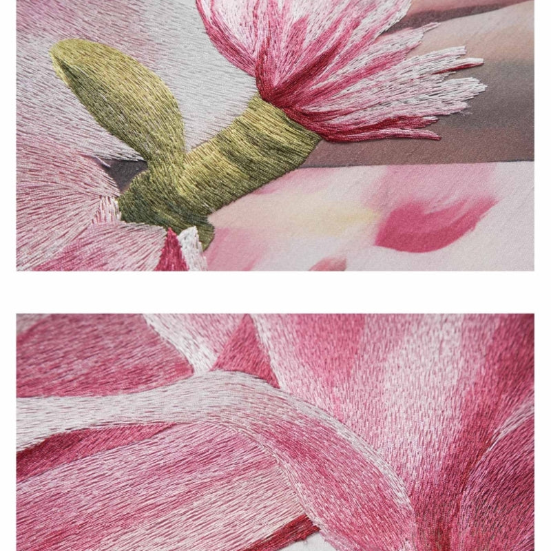 Decorative Art-Magnolias in Abundant Bloom-海智集-