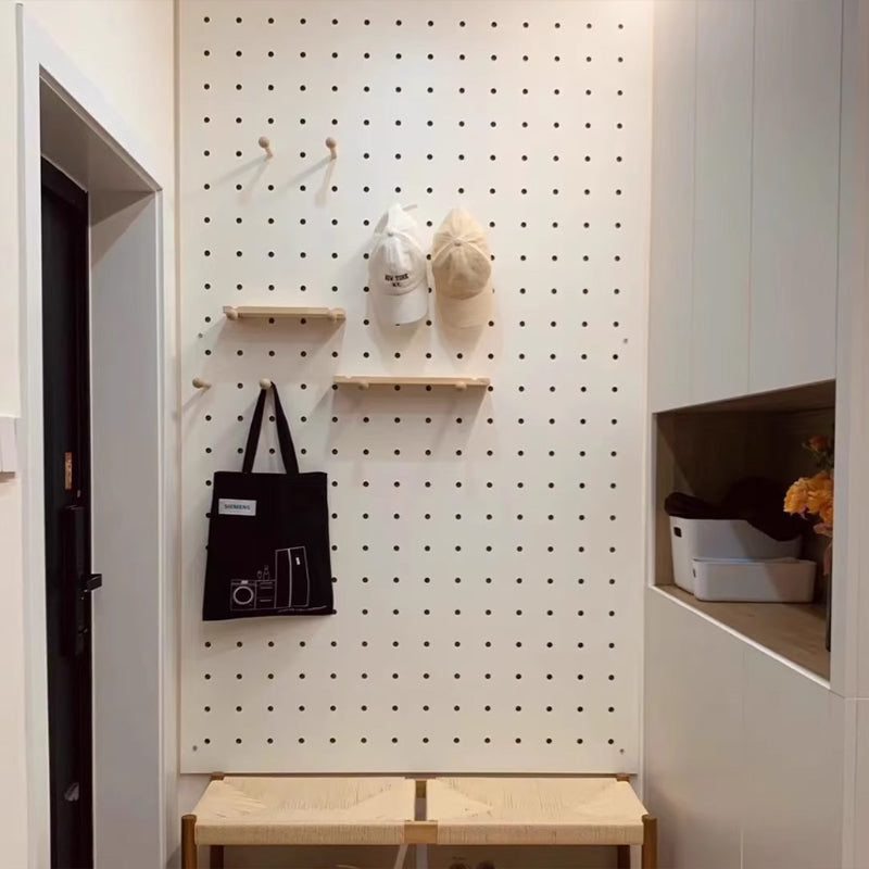 High-Quality Pegboard Accessories (Wood-Plastic) - Strong Load Capacity ≤ 1.5kg for 15mm Holes - Durable and Versatile Organization Solutions-海智集-