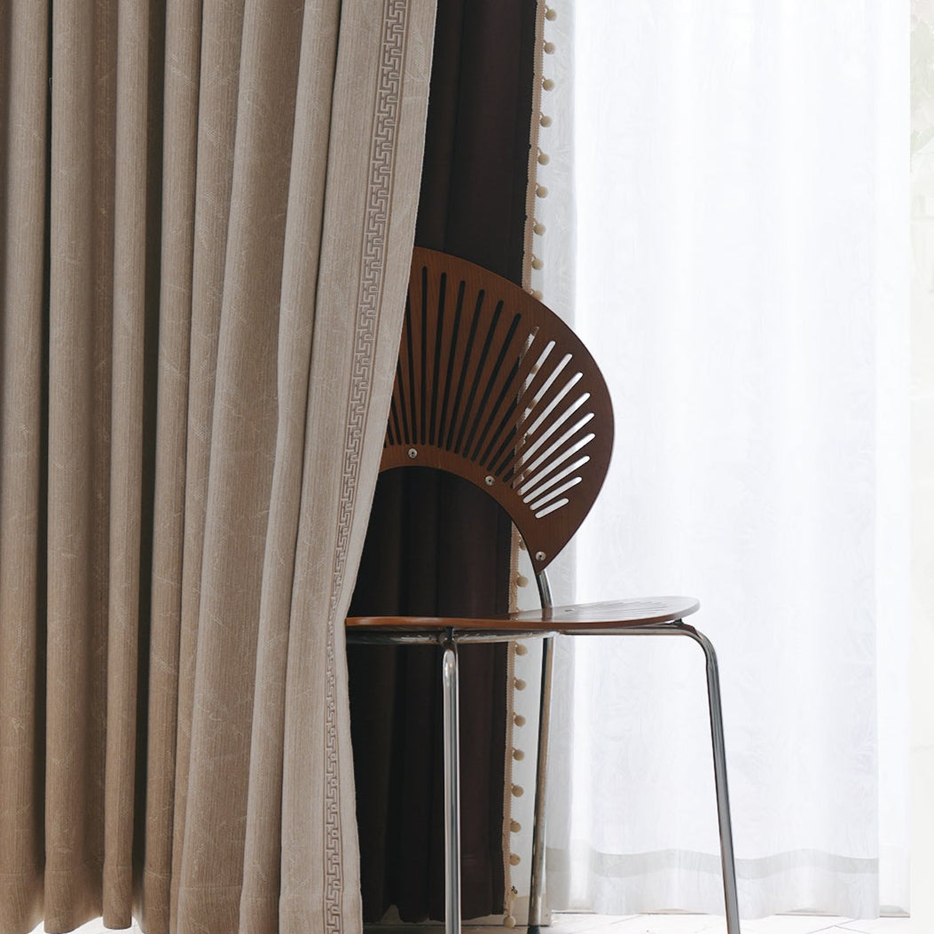 In the tea at four times Curtain:create an inviting ambiance in any space-海智集-