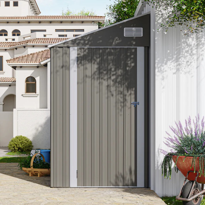 Campcraft Optional two-color storage shed, single hinge door, solid structural design, good ventilation, surface with protective film, and suitable for various scenarios-海智集-Default-
