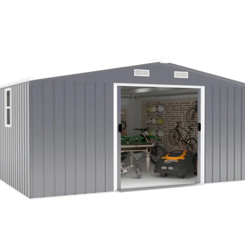 Campcraft 0.25mm color steel plate, surface protective film, Two daylight Windows, A practical and thoughtful gift,two colors can be freely selected storage sheds-海智集-Default-