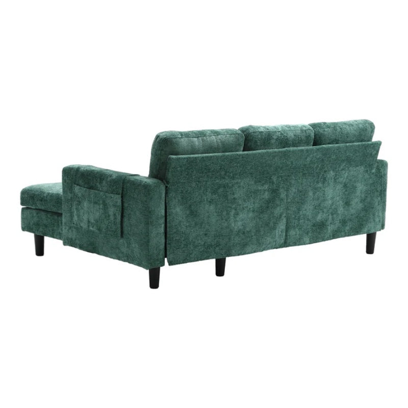 UNITED Sectional Sofa Reversible Sectional Sleeper Sectional Sofa with Storage Chaise-海智集-Default-