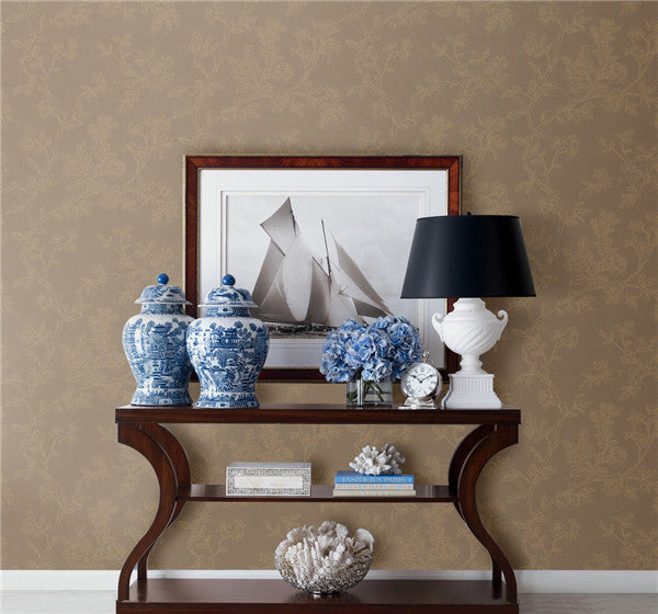 Lingering Fragrance Wallpaper: The embodiment of the refined and elegant Chinese style-海智集-