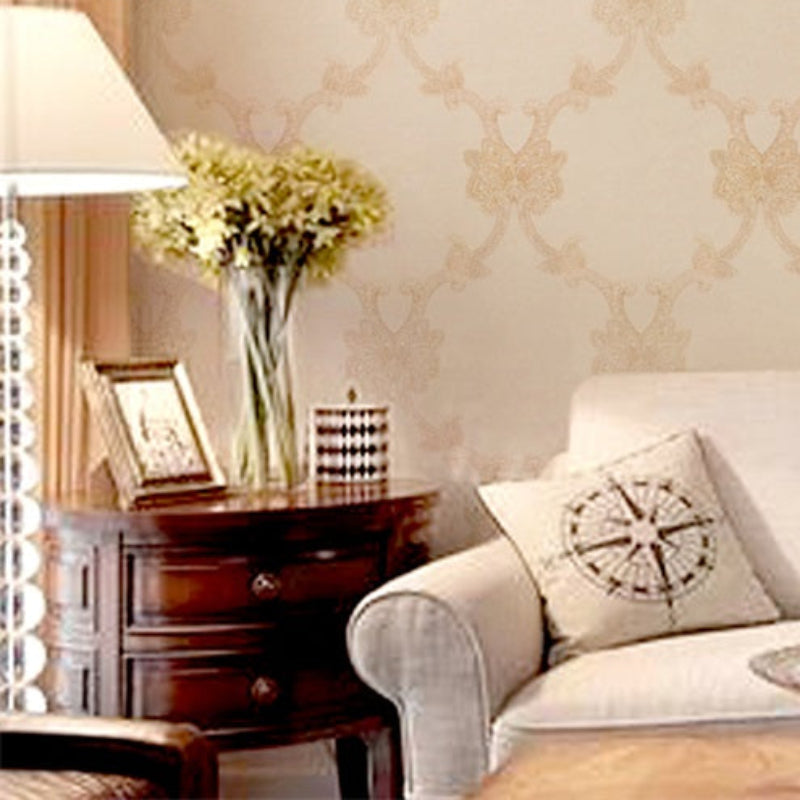 Zhenmei Wallpaper: The sense of tranquility in the bedroom brought by Lingxiu wall fabric-海智集-
