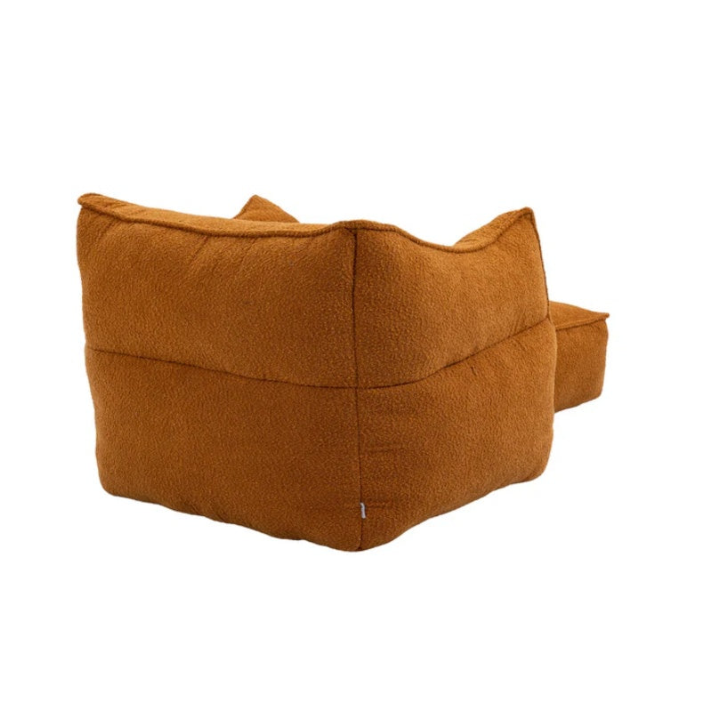 COOLMORE Bean Bag Chair Lazy Sofa/Footstool Durable Comfort Lounger High Back Bean Bag Chair Couch for Adults and Kids, Indoor & Outdoor-海智集-Default-