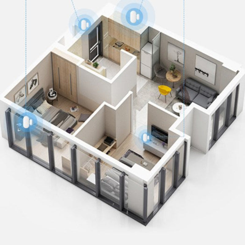 Intelligent perception of door and window opening and closing status door and window sensors-海智集-