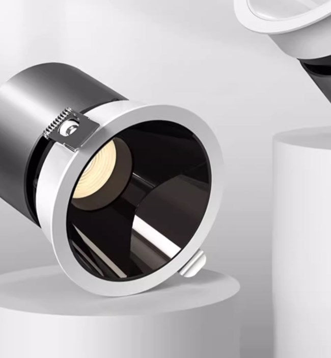 Downlight, full-spectrum eye-protecting downlight, built-in anti-glare downlight, living room corridor, no main light, cat's eye light-海智集-