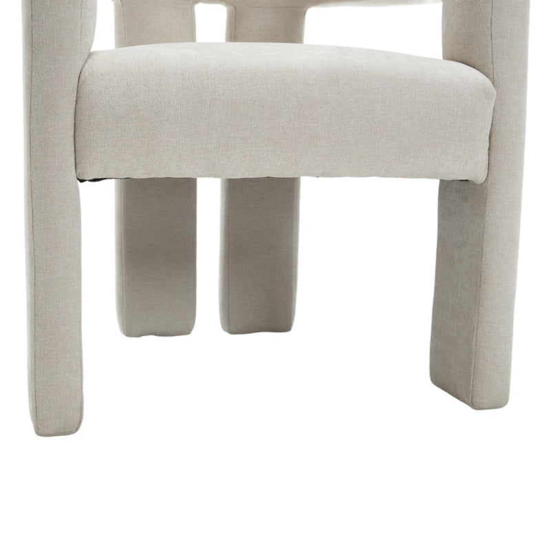 Campcraft Contemporary Designed Fabric Upholstered Accent/Dining Chair /Barrel Side Chairs Kitchen Armchair for Living Room 2PC/SET-海智集-Default-
