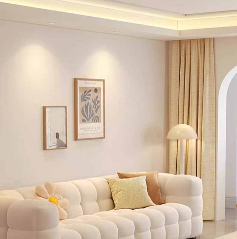 Downlight, full-spectrum eye-protecting downlight, built-in anti-glare downlight, living room corridor, no main light, cat's eye light-海智集-
