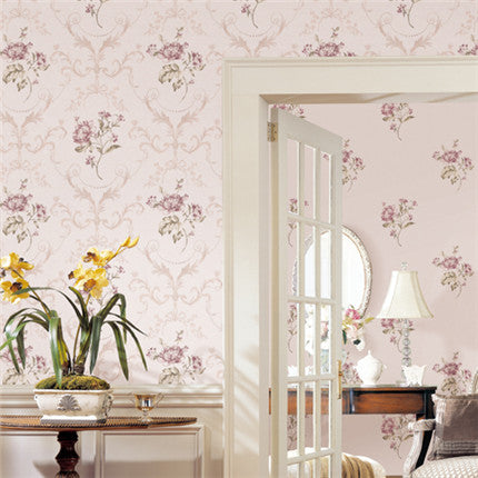 Elegant Country Wallpaper: Add a warm atmosphere to the European-style country bedroom-海智集-