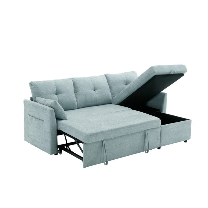 UNITED WE WIN-Furniture, modular L-shaped sofa, modular long sofa with reversible chaise lounge, Sofa bed, Sleeper sofa, modular sofa combination with storage seats.-海智集-Default-
