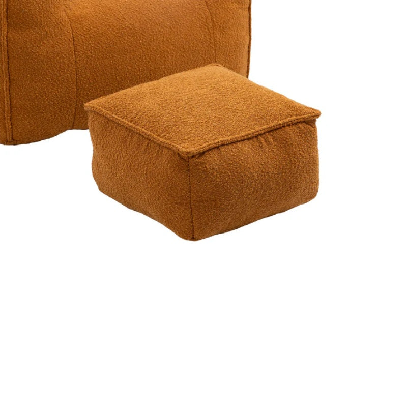 COOLMORE Bean Bag Chair Lazy Sofa/Footstool Durable Comfort Lounger High Back Bean Bag Chair Couch for Adults and Kids, Indoor & Outdoor-海智集-Default-