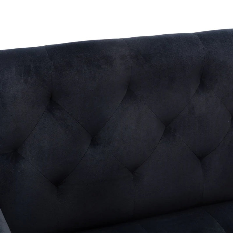 COOLMORE Accent Chair ,leisure single sofa with Rose Golden feet-海智集-Default-