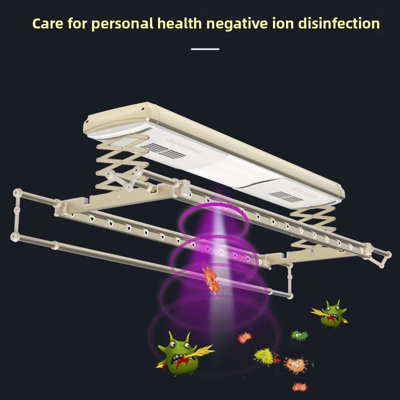 Deppon Home Entry Ailaiyi Sixth Generation Voice Control Smart Electric Balcony Lift Remote Control Automatic Clothes Dryer Retractable Drying-海智集-