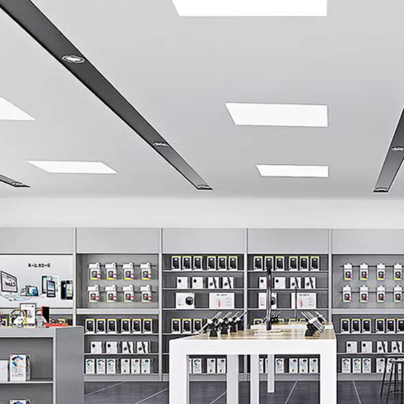 EDGE-LIT LED Panel Light - Ultra Bright Ceiling Light for Residential & Commercial Use - 620x620x9mm - 30/36/40/48W - Ideal for Office, Gym, School, Hospital & Basement Lighting - Energy Efficient Replacement for Fluorescent Troffer Fixtures-海智集-