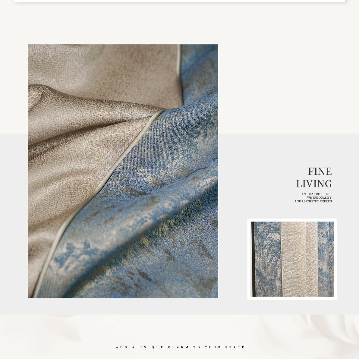 Jinxiu Jianghe Curtains: High light-blocking, elegant and highly precise relief-海智集-