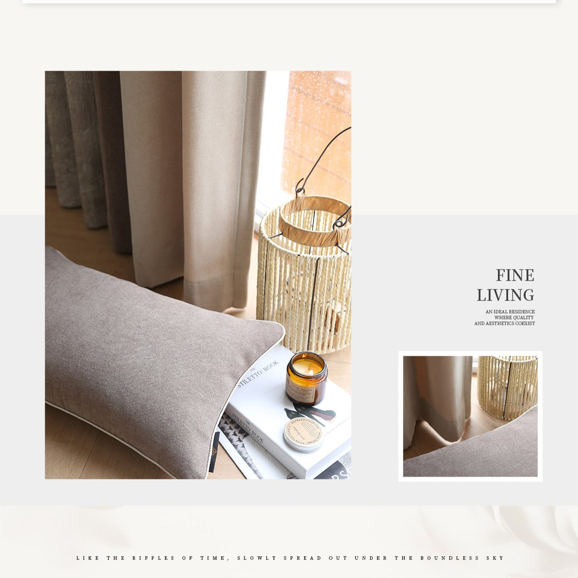 Mavis curtains: They can be machine washed without deforming, and the velvet texture remains as good as new for a long time-海智集-