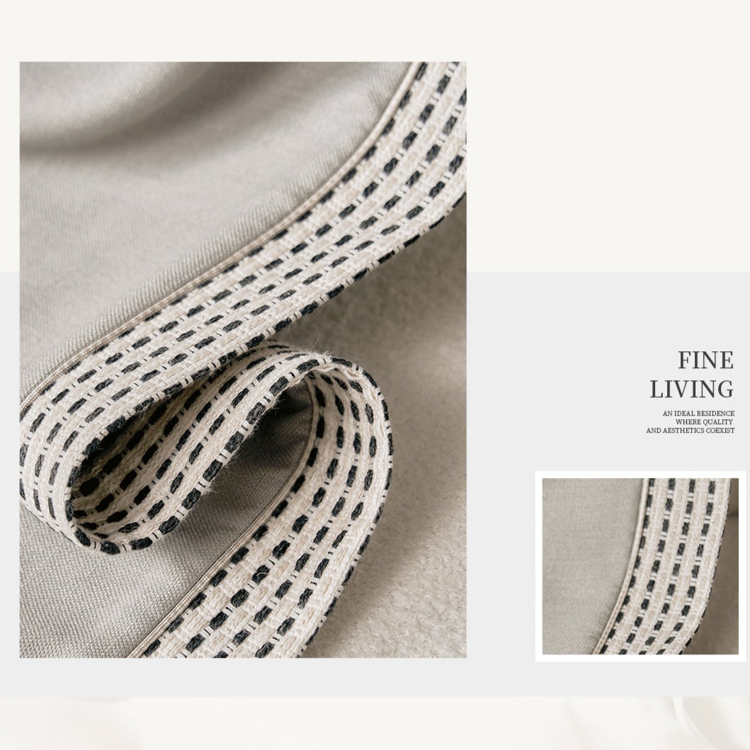 Listen to the sea Curtains:The comfortable handfeel of the fabric adds to their appeal, making them a perfect addition to your interior decor-海智集-