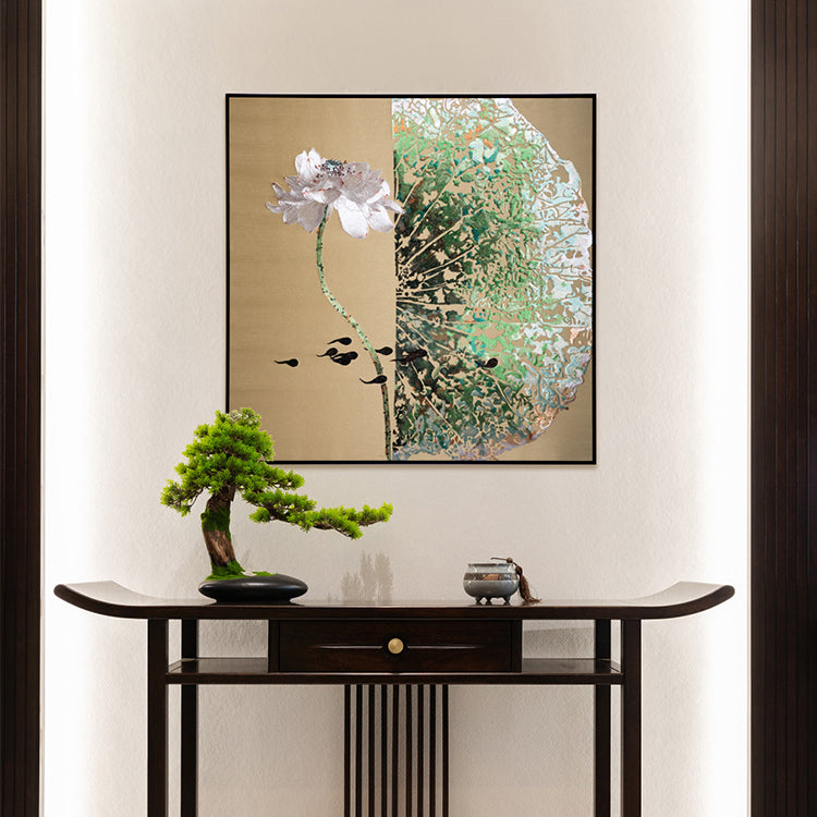 Decorative Art-Lotus Rising Out of the Water-海智集-