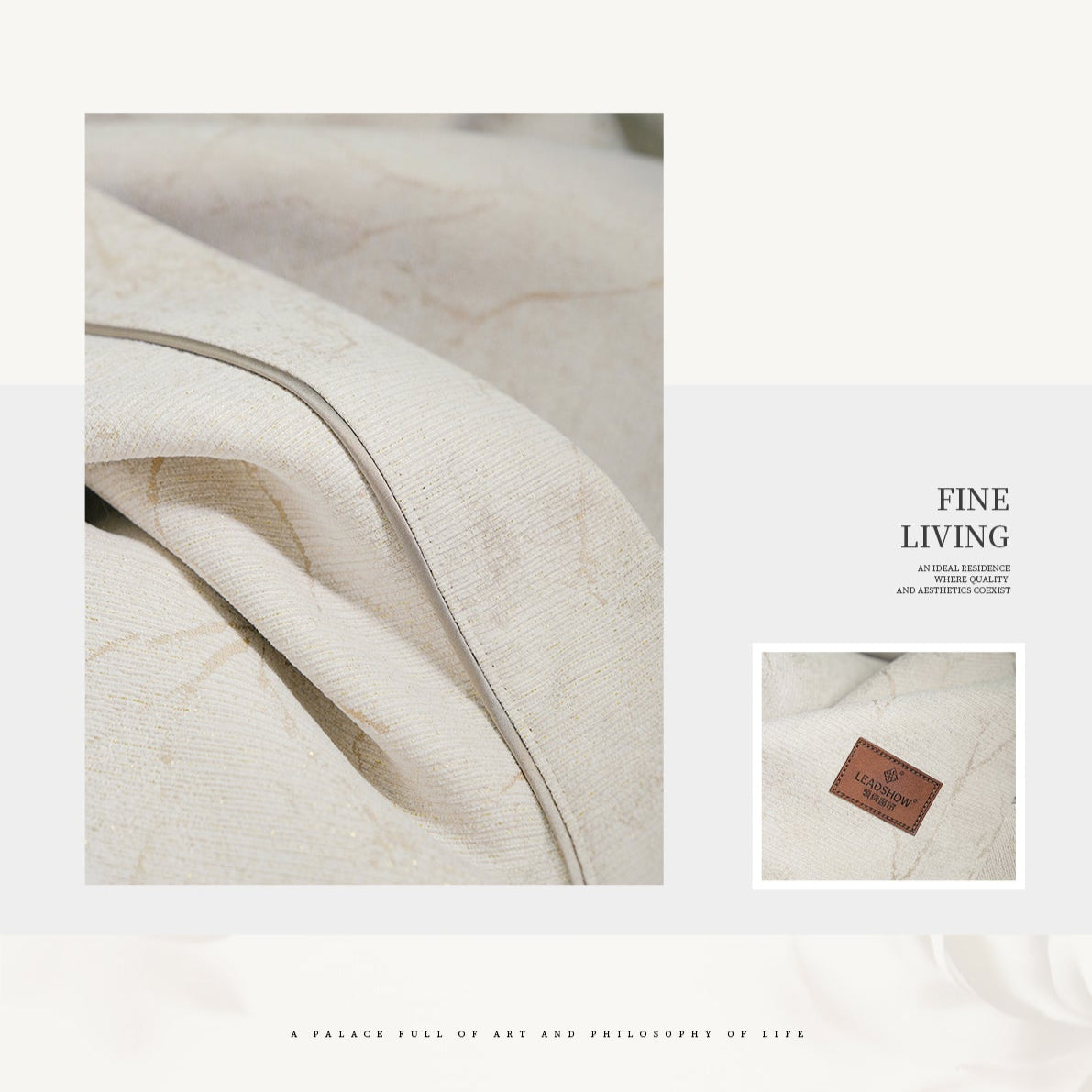 Orchid Artistic Conception Curtains: Create a professional yet warm environment-海智集-