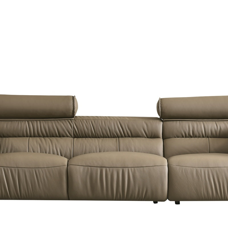 Jinxuan Series Leather sofa, Italian light Luxury four-seater GINSON. CB3732-海智集-