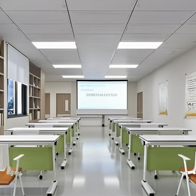 EDGE-LIT LED Panel Light - Ultra-Bright 60W/72W for Suspended Grid Ceilings - Versatile Lighting for Office, Basement, Gym, School, Hospital, and More - Size 595x1195x9mm - Replace Fluorescent Troffers with Energy-Efficient LED Panels-海智集-