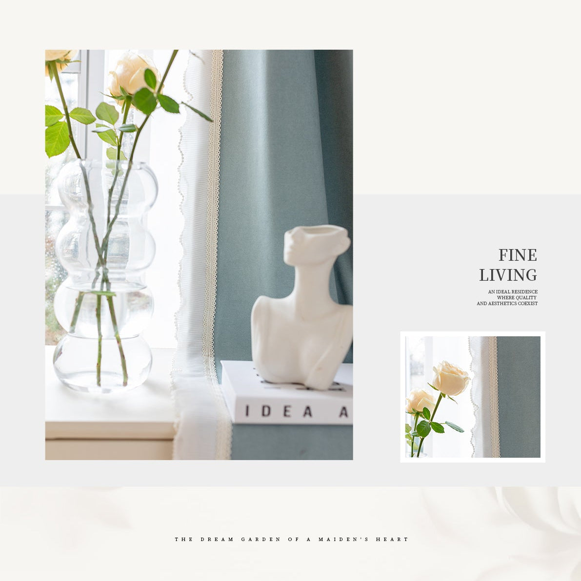 Merotti curtains: The exquisite jacquard texture instantly elevates the space's class-海智集-
