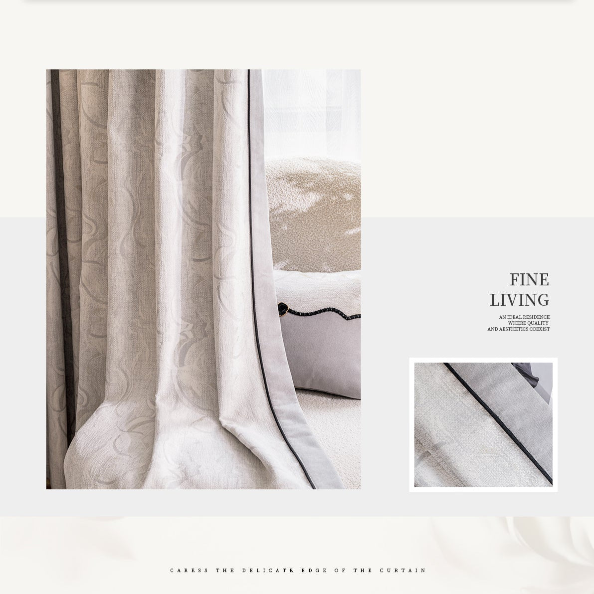 Night Cold Light curtains: Finely woven, simple yet not simplistic-海智集-
