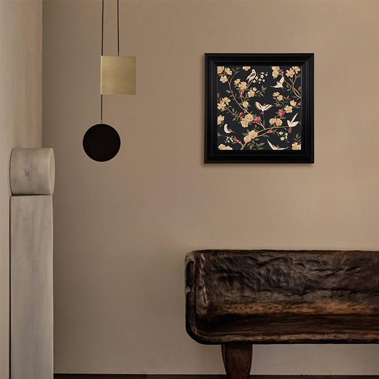 Decorative Art-Joyful Birds and Flowers in Playful Leisure, Scroll II-海智集-