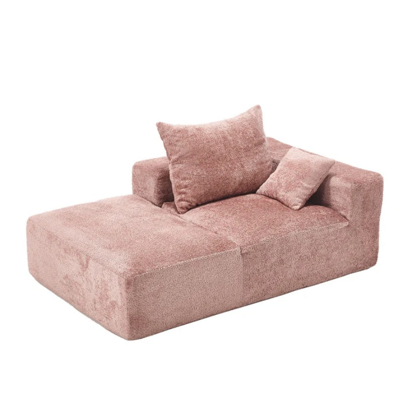 UNITED WE WIN Memory Foam 2-Seater Couch, No Installation & Easy to Transport, Deep Seat Modern Sofa with Chenille Fabric, Couch for Living Room, Bedroom, Apartment, Home Office-海智集-Default-