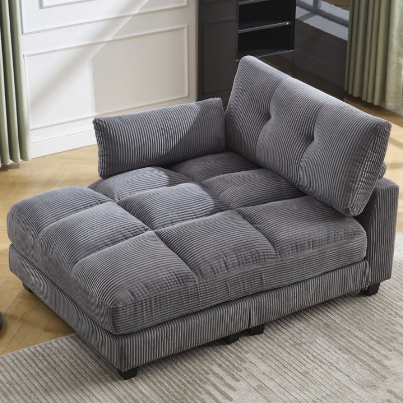 UNITED WE WIN Sleeper Sofa Couch Bed,Oversized Chaise Lounge Chair Cozy Cloud Couch-海智集-Default-