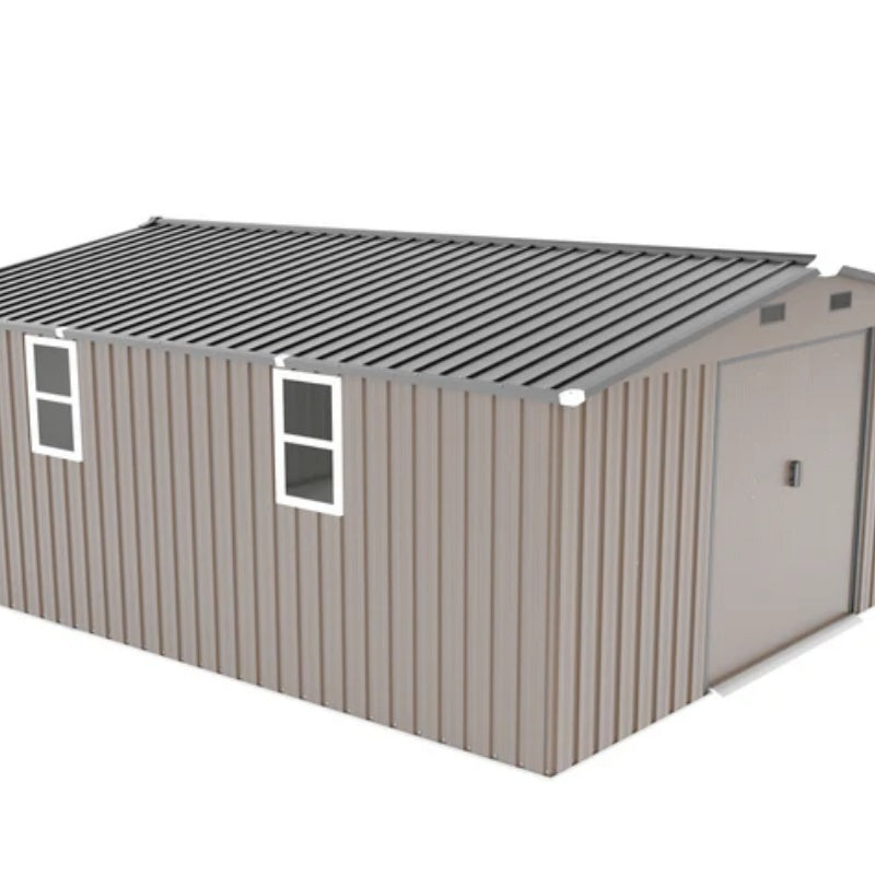 Campcraft 0.25mm color steel plate, surface protective film, Two daylight Windows, A practical and thoughtful gift,two colors can be freely selected storage sheds-海智集-Default-
