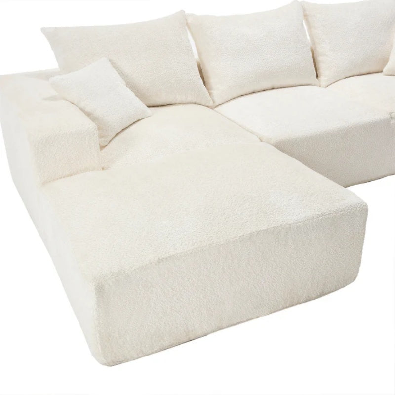 UNITED WE WIN Stylish fabric, excellent touch, L-shaped design, intimate comfort, large seated depth, free stretch, random combination, flexible, full compression, no installation of the sofa-海智集-Default-