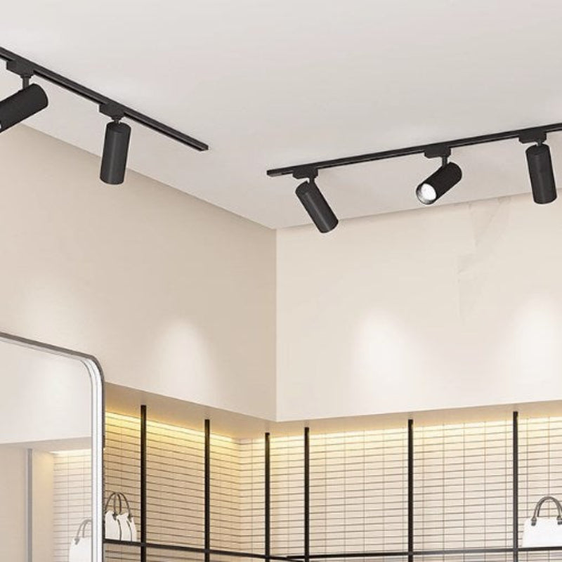 Full-spectrum track spotlights, led spotlights, shop commercial COB, living room home, embedded shop, track magnetic attraction lights-海智集-