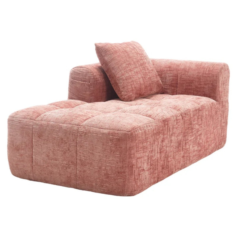 UNITED WE WIN Chenille Loveseat Sofa,Minimalist Modular Couches Sleeper for Living Room Bedroom Apartment Lounge-海智集-Default-