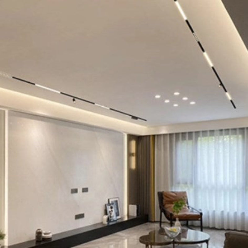 Magnetic light source, no main light, magnetic track lamp, floodlight, anti-glare, matte surface, not dazzling-海智集-