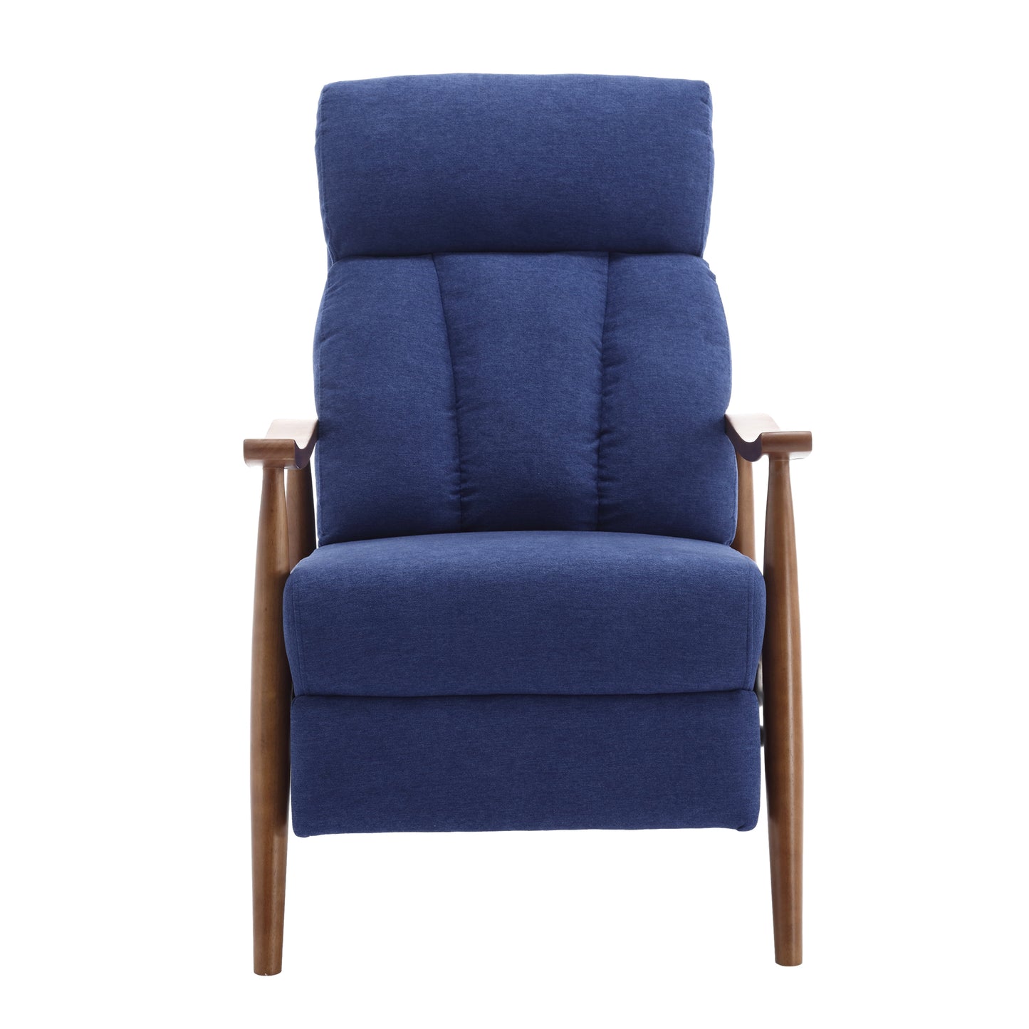 COOLMORE Wood Frame Armchair, Modern Accent Chair Lounge Chair for Living Room-海智集-Default-