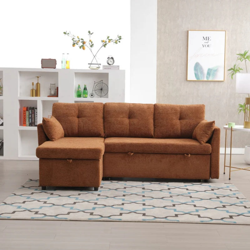 UNITED WE WIN-Furniture, modular L-shaped sofa, modular long sofa with reversible chaise lounge, Sofa bed, Sleeper sofa, modular sofa combination with storage seats.-海智集-Default-