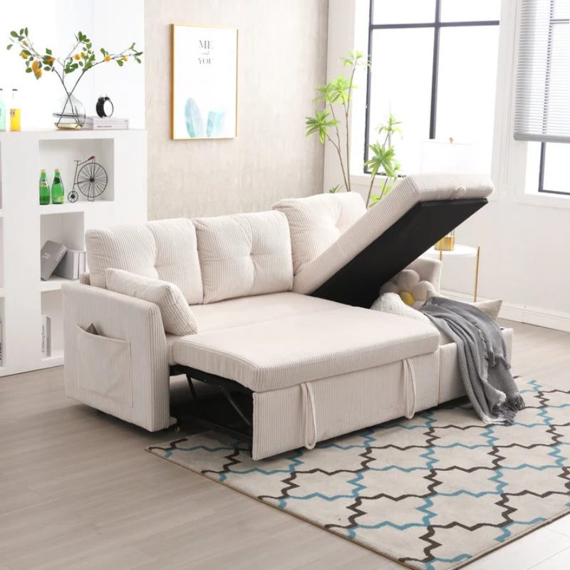 UNITED WE WIN-Furniture, modular L-shaped sofa, modular long sofa with reversible chaise lounge, Sofa bed, Sleeper sofa, modular sofa combination with storage seats.-海智集-Default-