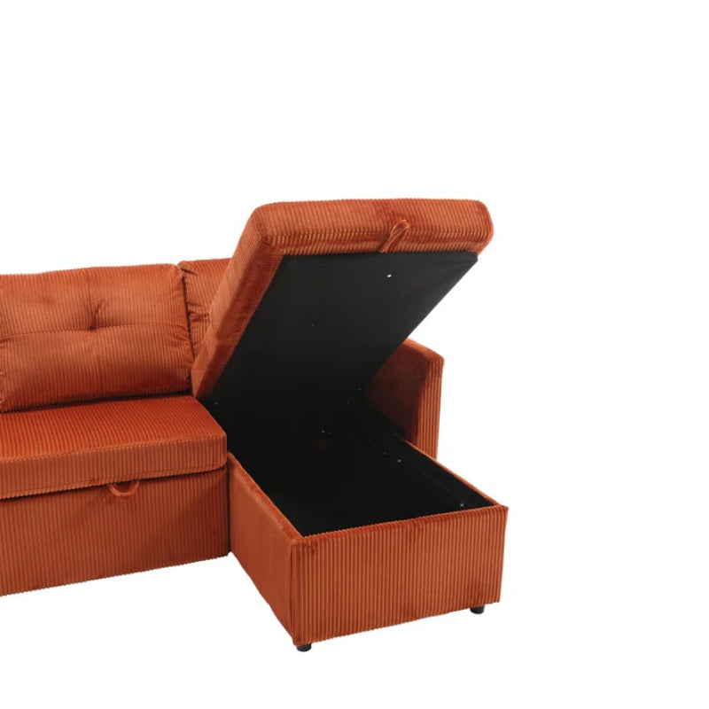UNITED WE WIN-Furniture, modular L-shaped sofa, modular long sofa with reversible chaise lounge, Sofa bed, Sleeper sofa, modular sofa combination with storage seats.-海智集-Default-