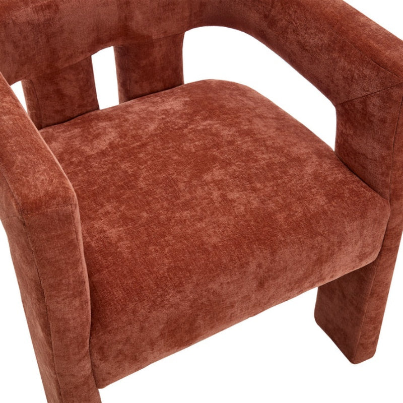 Campcraft Contemporary Designed Fabric Upholstered Accent/Dining Chair /Barrel Side Chairs Kitchen Armchair for Living Room 2PC/SET-海智集-Default-