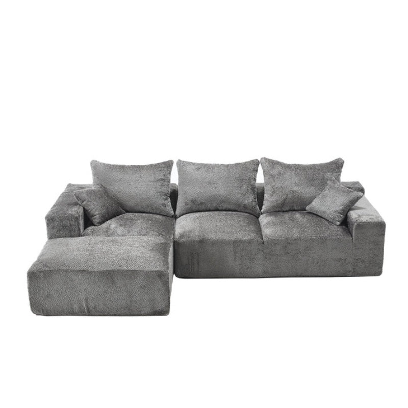 UNITED WE WIN Stylish fabric, excellent touch, L-shaped design, intimate comfort, large seated depth, free stretch, random combination, flexible, full compression, no installation of the sofa-海智集-Default-