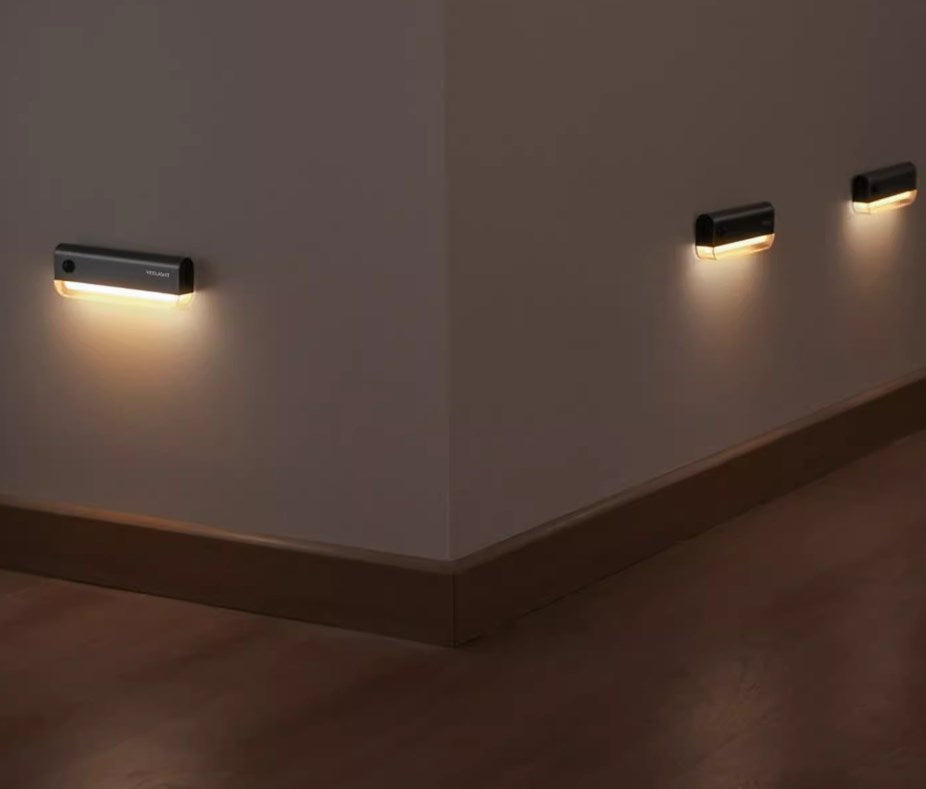 Human-sensing floor lamps, wall lamps, living room corridors, no need for charging installation, passageways, night lights-海智集-