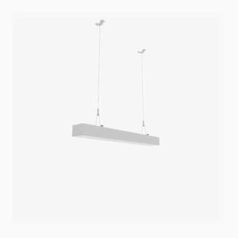 Hanging wire long strip office light, gym meeting room, commercial engineering square tube led aluminum alloy ceiling light-海智集-