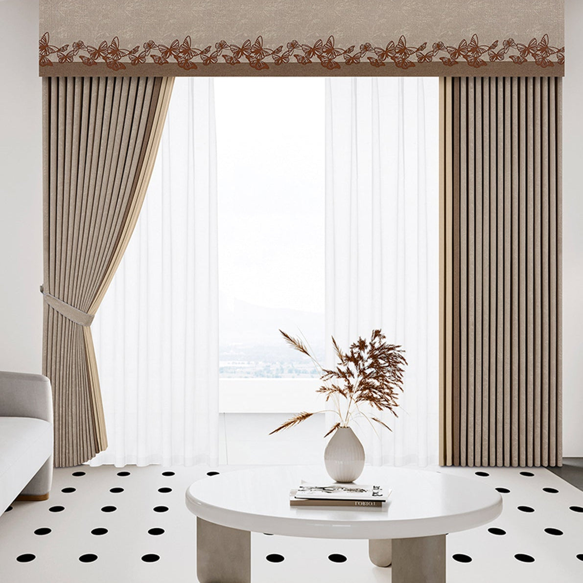 Mavis curtains: They can be machine washed without deforming, and the velvet texture remains as good as new for a long time-海智集-