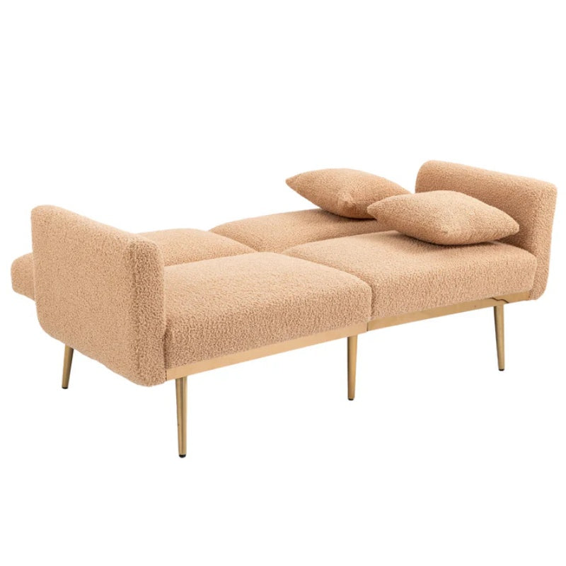 COOLMORE Velvet Sofa , Accent sofa .loveseat sofa with metal feet-海智集-Default-