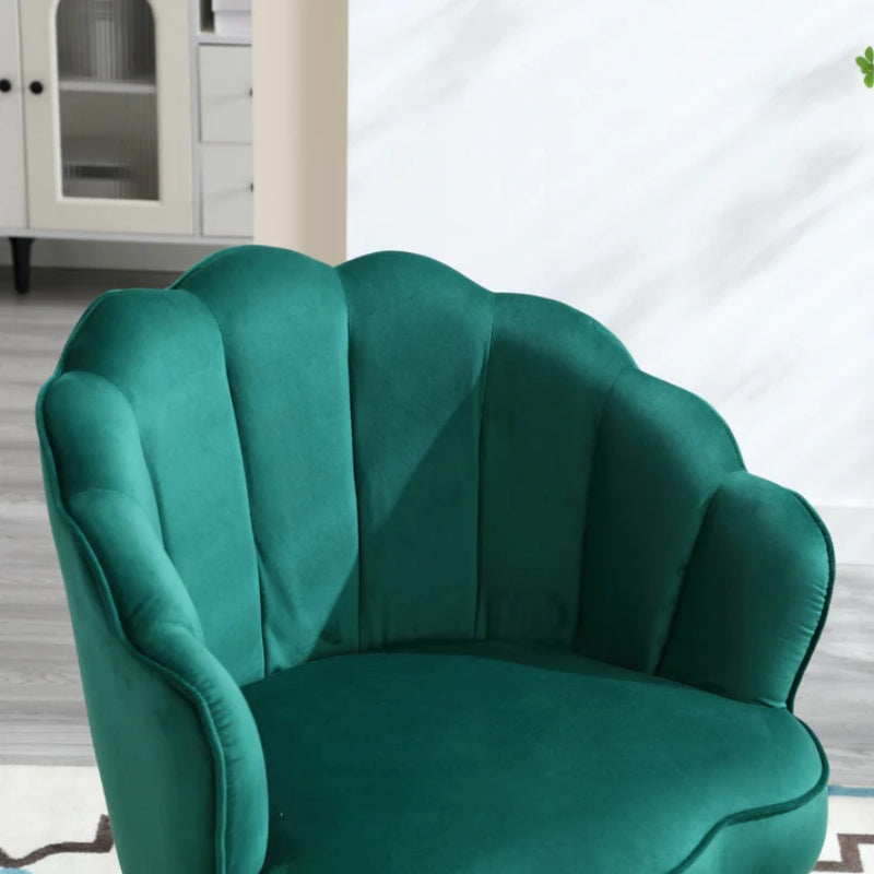 COOLMORE Swivel Barrel Chair, Comfy Round Accent Sofa Chair for Living Room, 360 Degree Swivel Barrel Club Chair, Leisure Arm Chair for Nursery, Hotel, Bedroom, Office, Lounge-海智集-Default-