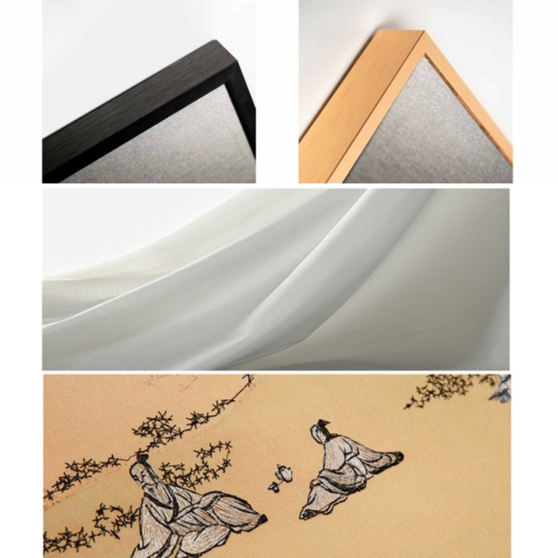 Decorative Art-Chunshan Yinshang Scroll - Orange-海智集-