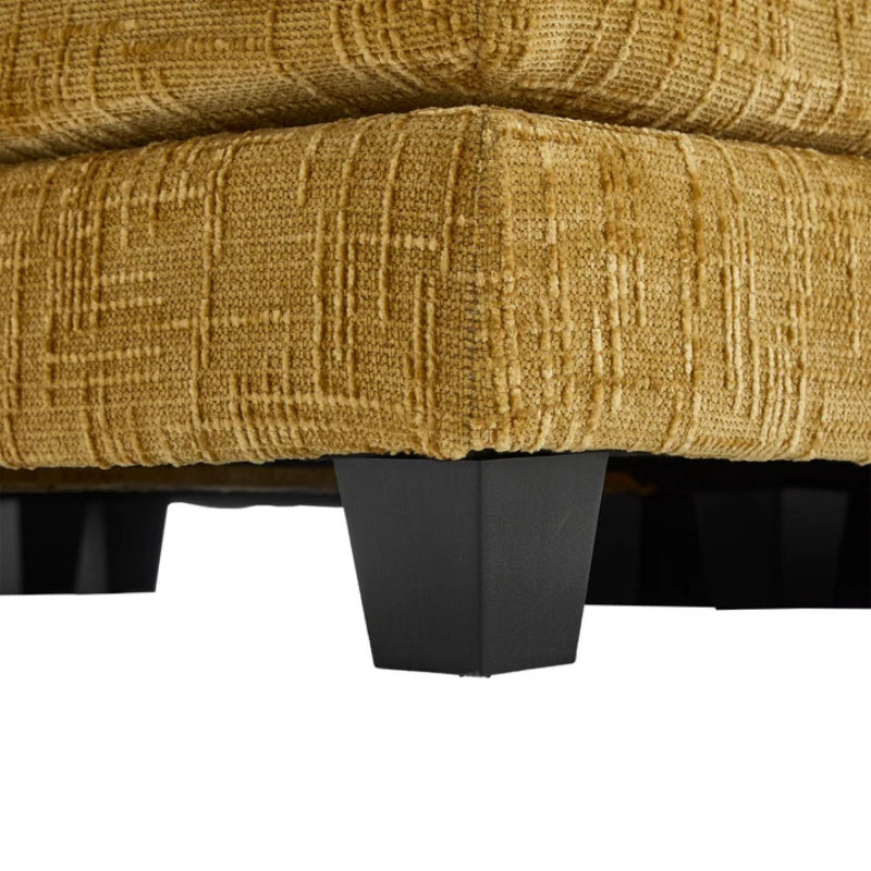 UNITED WE WIN Chenille fabric, solid construction, the overall structure of the sofa is stable, detachable armrests, two foot stools and two-seat sofa with side pockets-海智集-Default-